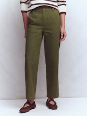 Boden Green Straight Leg Chino Trousers - Image 4 of 5