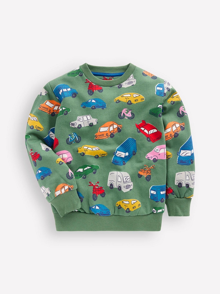 Boden Green Everyday Printed Sweatshirt - Image 2 of 3