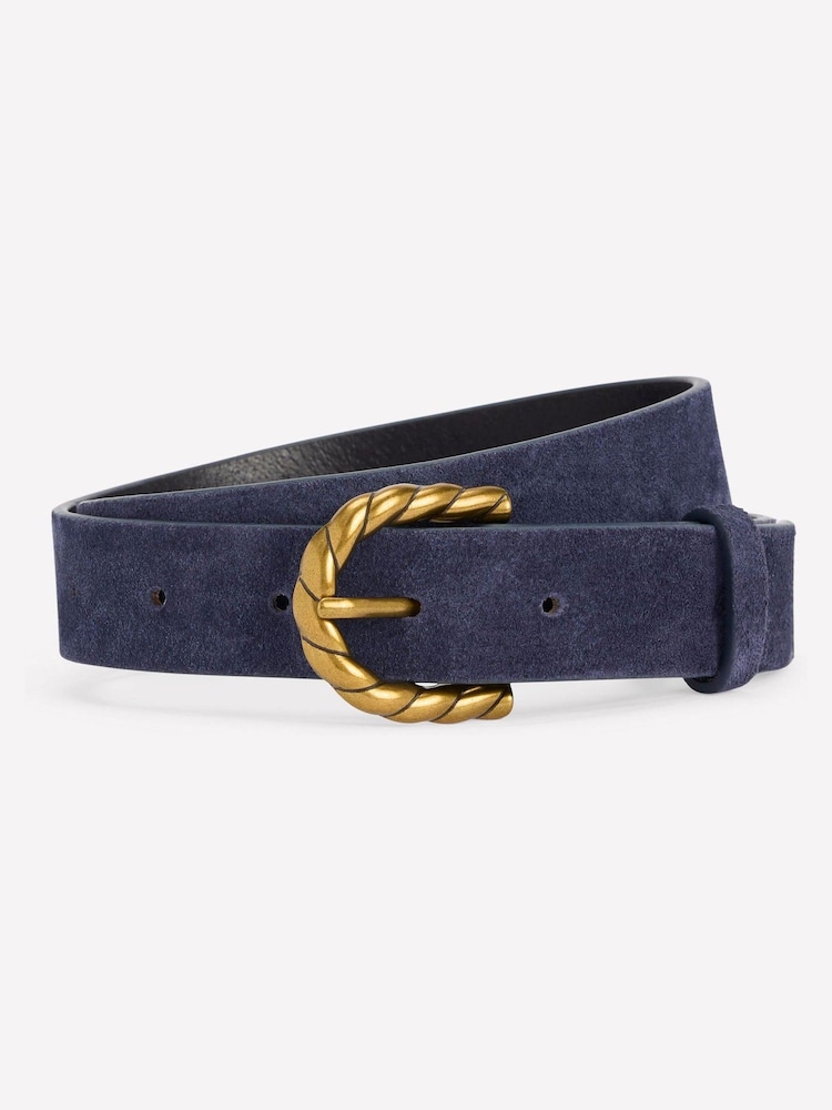 Boden Blue Twist Buckle Belt - Image 1 of 3