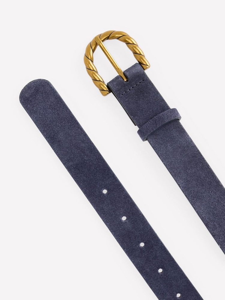 Boden Blue Twist Buckle Belt - Image 2 of 3