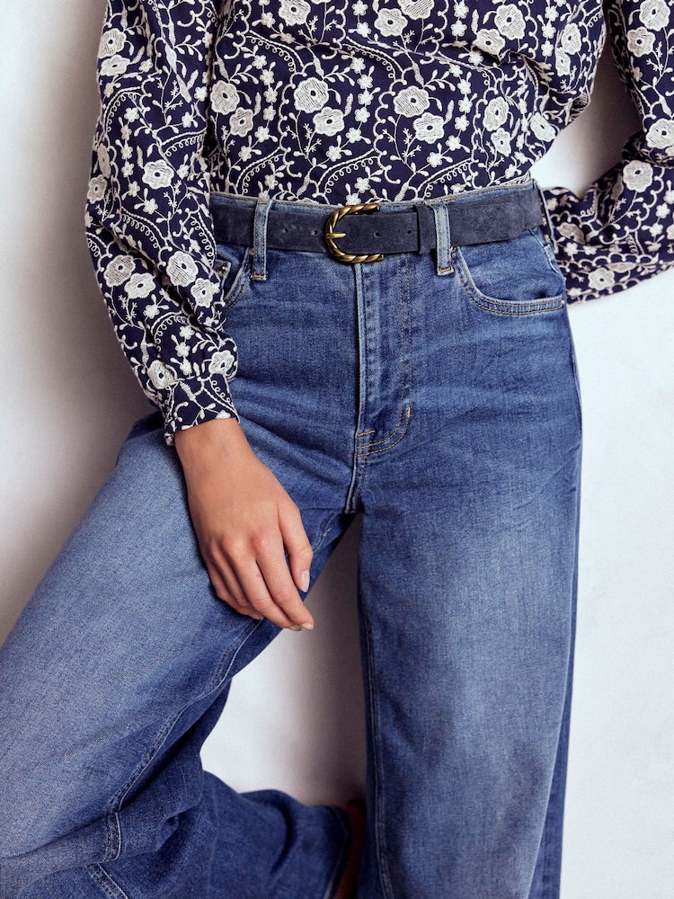 Boden Blue Twist Buckle Belt - Image 3 of 3