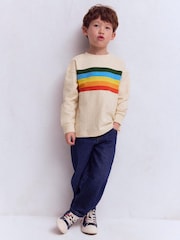 Boden Natural Relaxed Mid-weight T-Shirt - Image 1 of 5