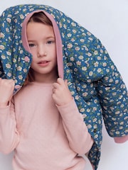 Boden Blue Fun Bomber Jacket - Image 2 of 9