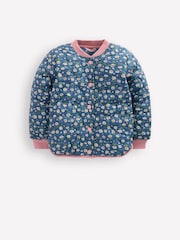 Boden Blue Fun Bomber Jacket - Image 5 of 9