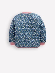 Boden Blue Fun Bomber Jacket - Image 6 of 9