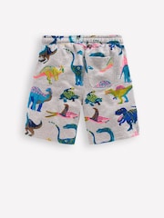 Boden Grey Printed Shorts - Image 2 of 3