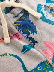 Boden Grey Printed Shorts - Image 3 of 3