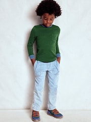 Boden Green Cosy Mid-weight T-Shirt - Image 2 of 6