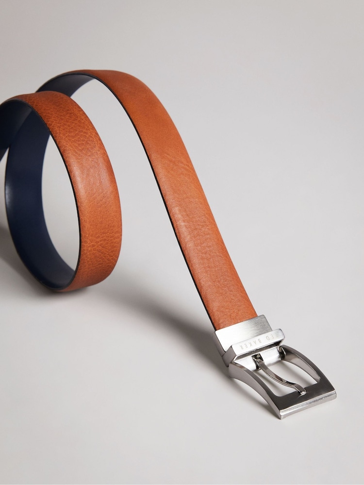 Curea din piele reversibilă Ted Baker Karmer - Imaginea 2 din 3