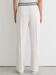 Reiss Verity Premium Interlock Stripe-Waist Joggers - Image 6 of 7