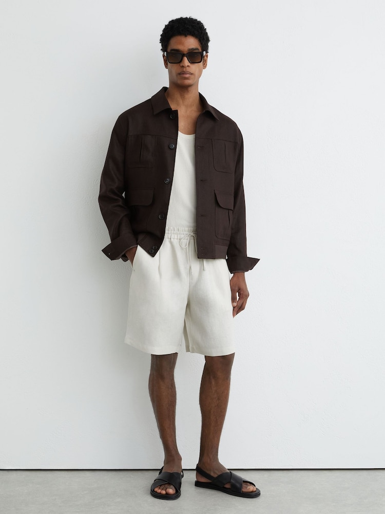 Reiss Stone Barges Shorts - Image 1 of 7