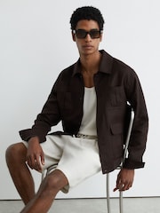 Reiss Stone Barges Shorts - Image 4 of 7