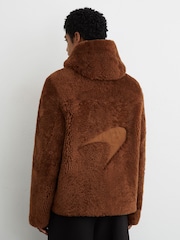 McLaren Racing Shearling Hooded Jacket Unisex-Fit - Image 7 of 9