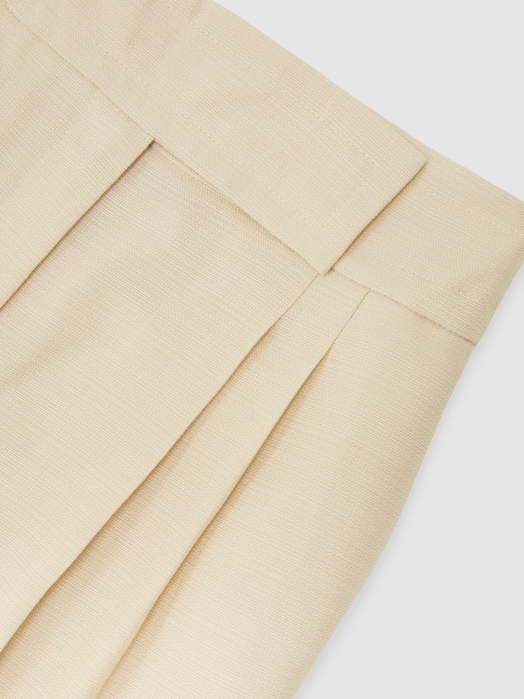 Atelier Woven Tapered Pleated Trousers - Image 7 of 7