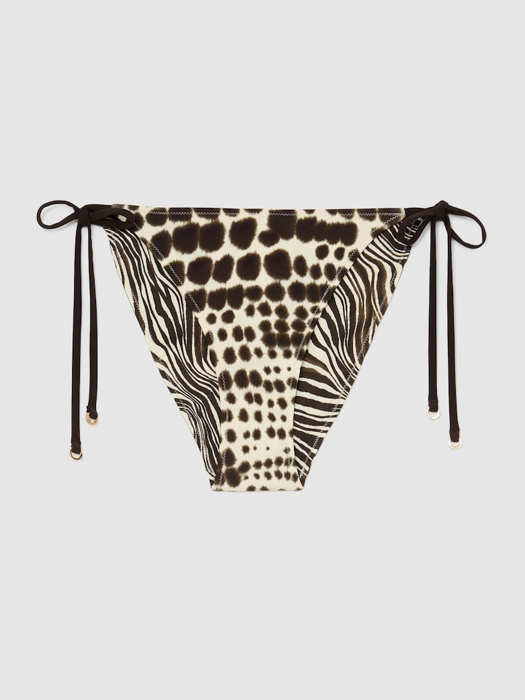 Atelier Wendbare Bikinihose Mit Animal-Print - Bild 2 von 3