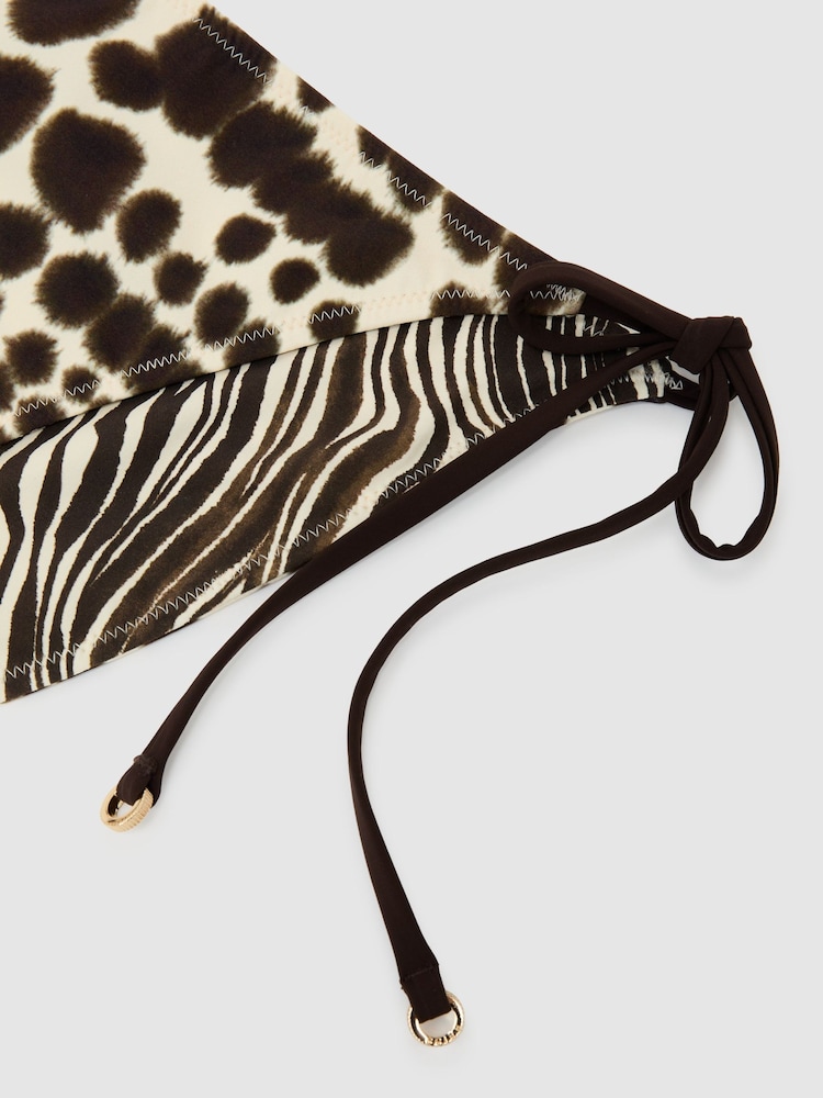 Atelier Wendbare Bikinihose Mit Animal-Print - Bild 3 von 3