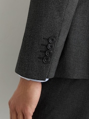 Reiss Graduate Check Single-Breasted Tailored-Fit Suit Blazer - 圖片 4/8