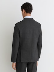 Reiss Graduate Check Single-Breasted Tailored-Fit Suit Blazer - 圖片 5/8