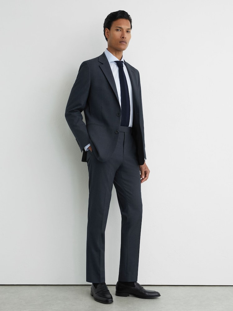 Reiss Graduate Suit Trousers - 圖片 1/6