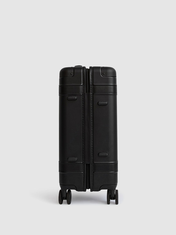Reiss Black Atticus Reiss | Journeymaker Hard-Shell Cabin Suitcase - Image 7 of 7