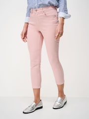 Crew Clothing Pink Cropped Jeans - Image 1 of 5