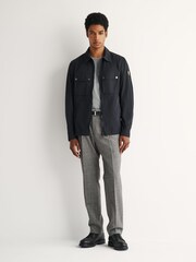 Belstaff Black Tourer Overshirt - Image 3 of 5