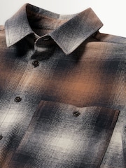 Camisa de franela de algodón cepillado Belstaff Outpost - Imagen 2 de 3