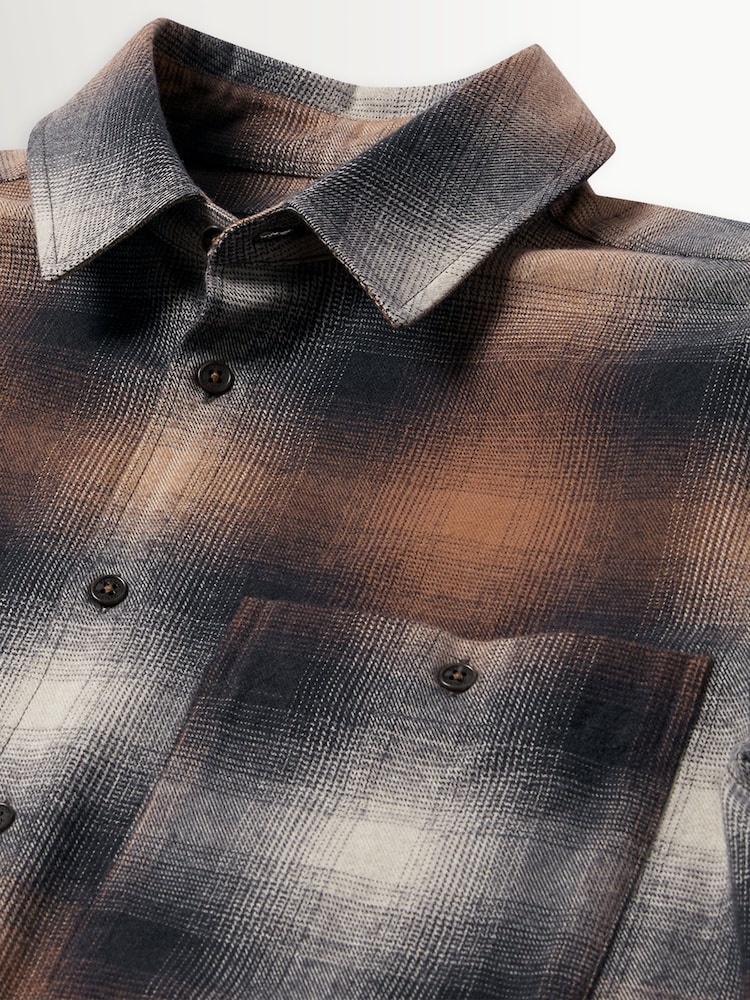 Camisa de franela de algodón cepillado Belstaff Outpost - Imagen 2 de 3