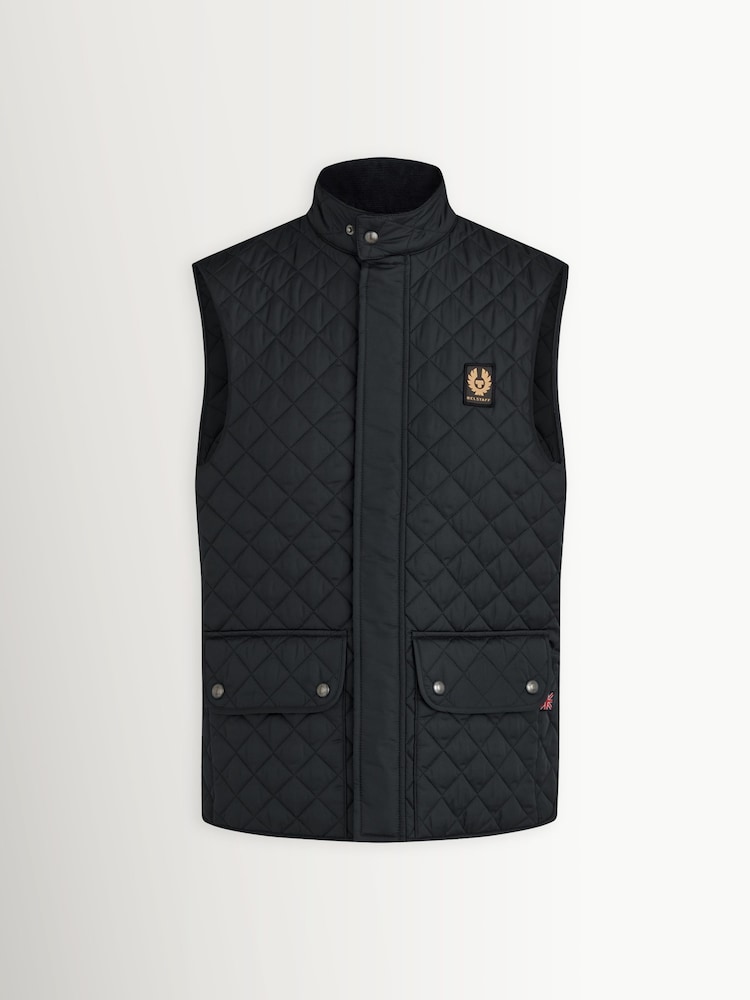 Belstaff Black Icon Gilet - Image 1 of 4