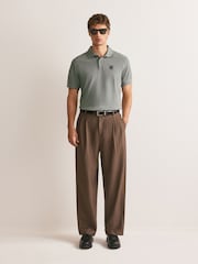 灰色 - Belstaff Logo Polo Shirt - 圖片 2，共 6
