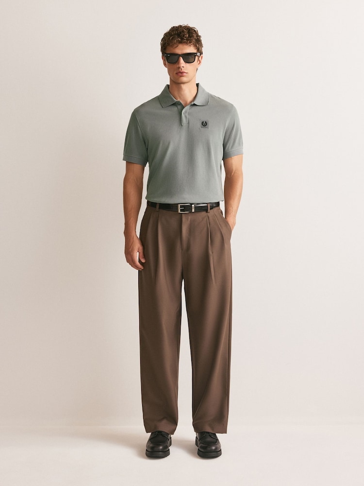 灰色 - Belstaff Logo Polo Shirt - 圖片 2，共 6