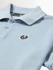 Belstaff Blue Logo Polo Shirt - Image 2 of 3