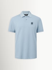 Belstaff Blue Logo Polo Shirt - Image 6 of 8