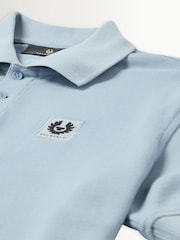 Belstaff Blue Logo Polo Shirt - Image 7 of 8