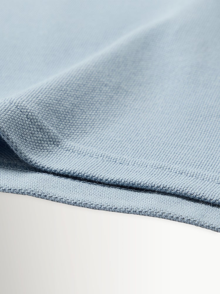 Belstaff Blue Logo Polo Shirt - Image 8 of 8