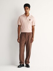 Belstaff Pink Logo Polo Shirt - Image 2 of 6