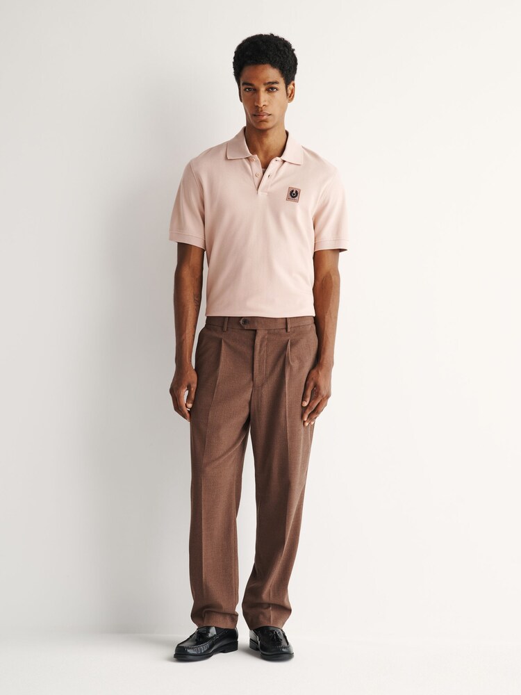 Belstaff Pink Logo Polo Shirt - Image 2 of 6