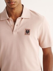 Belstaff Pink Logo Polo Shirt - Image 6 of 6