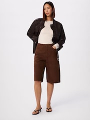 Whistles White Textured Circle Jersey Top - Image 3 of 4