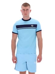 Sergio Tacchini Blue Master Crew Neck T-Shirt - Image 1 of 4