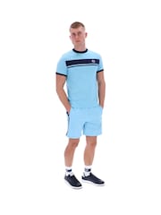 Sergio Tacchini Blue Master Crew Neck T-Shirt - Image 4 of 4