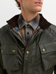 Belstaff Green Wax Cotton Trialmaster Jacket - Image 7 of 10