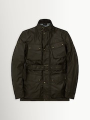Belstaff Green Wax Cotton Trialmaster Jacket - Image 8 of 10