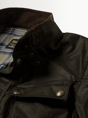 Belstaff Green Wax Cotton Trialmaster Jacket - Image 9 of 10