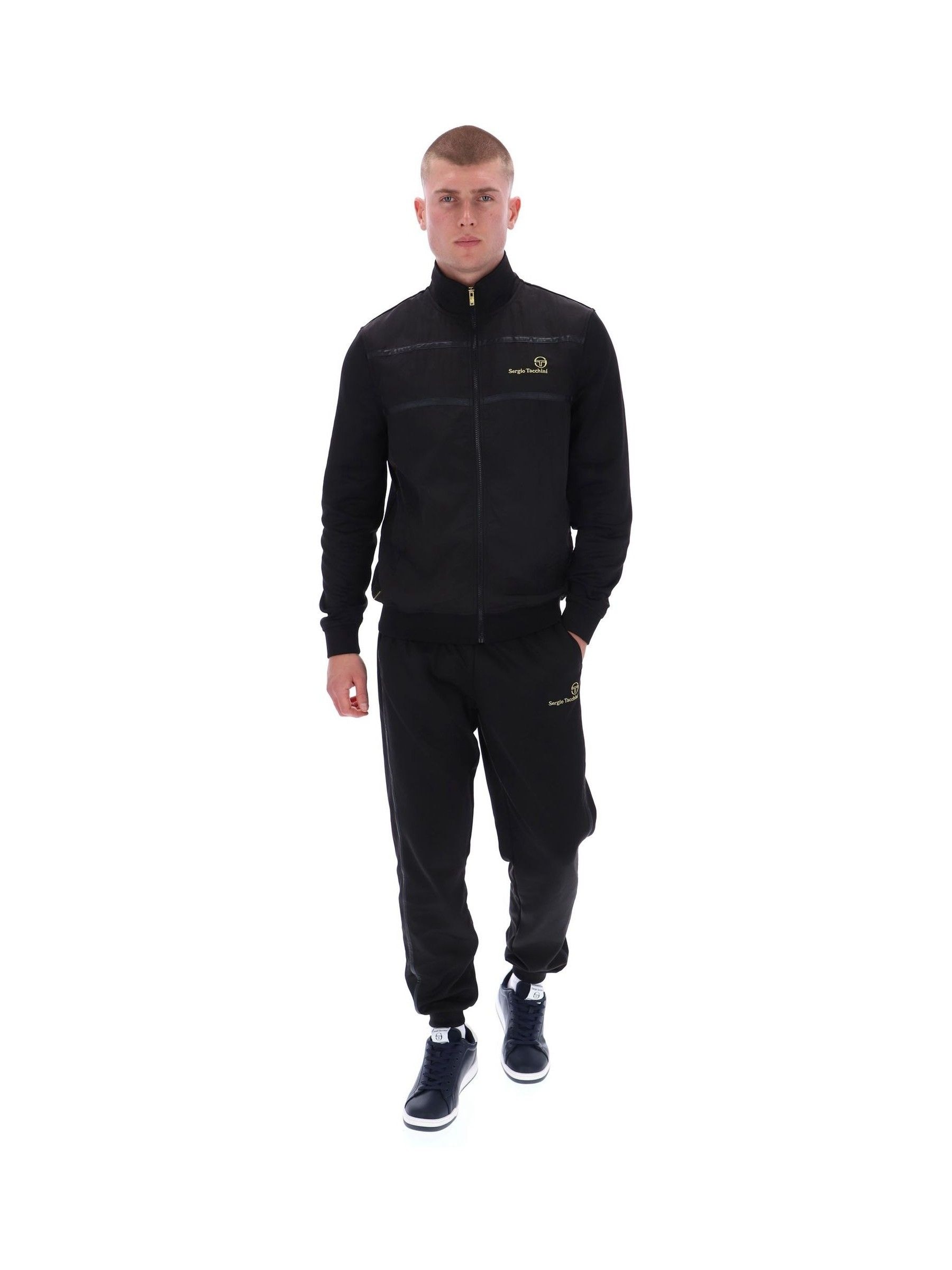 Buy Sergio Tacchini Black Cassio Tptrack Top from Next USA