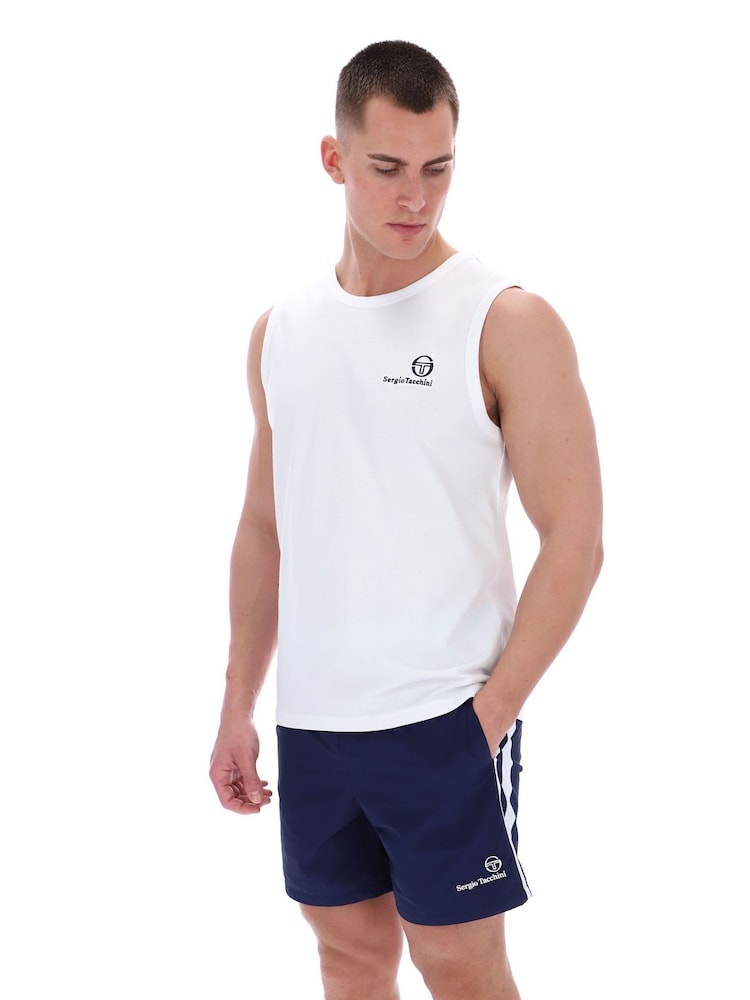 Sergio Tacchini White Sawyer Vest - Image 2 of 4