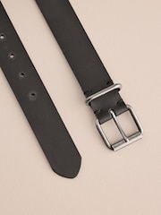 Black Casual Leather Belt - Image 3 of 3