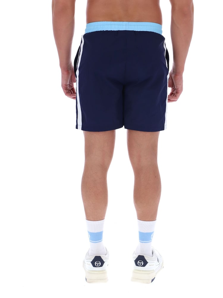 Sergio Tacchini Blue Cortese Ssswim Shorts - Image 4 of 4