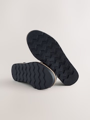 Black Patent Narrow Fit (E) Fringe Loafer School Shoes - Image 5 of 5