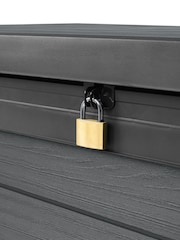 Keter Grey Cortina 570L Garden Storage Box - Image 5 of 6